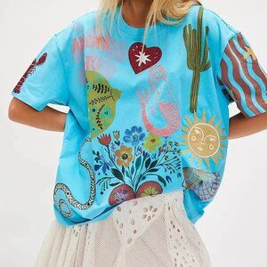 NWT - Denim And Bone Amore Mio Tee